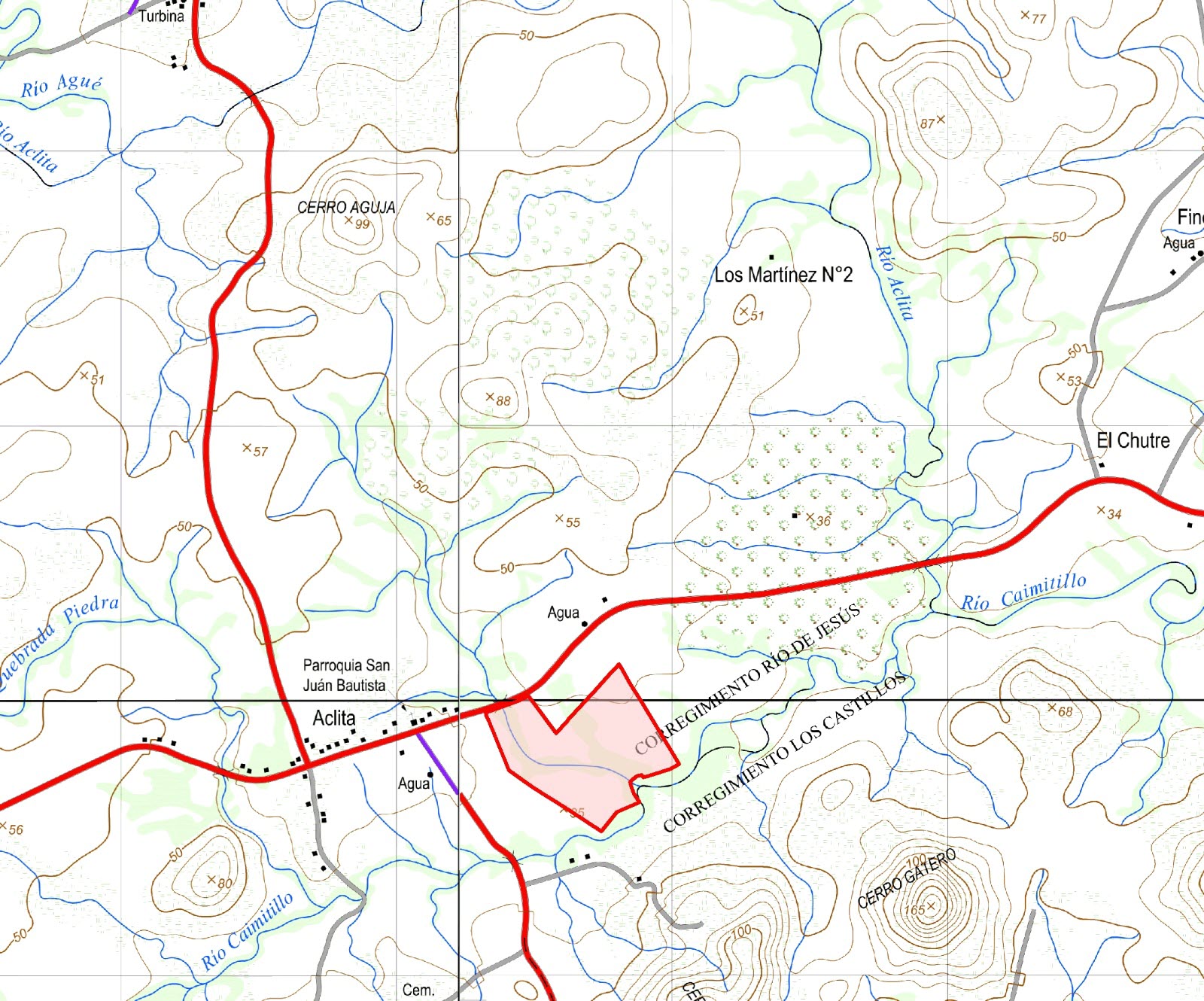 Imagen 4 – ubicación detallada de Aclita III